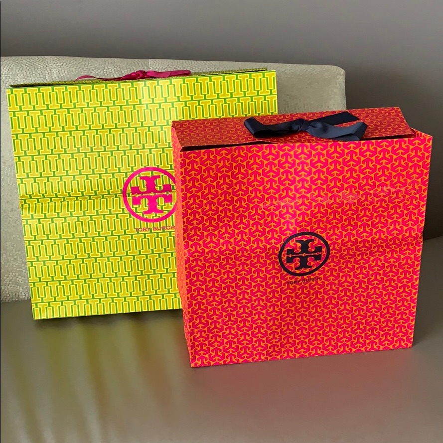 Tory Burch Logo Bags 2 Pieces